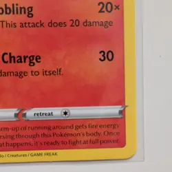 Pokemon TCG Scorbunny on the Ball 004/005 Pokemon Futsal Promo English Card 2020 - Image 4