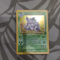 Pokemon TCG Nidoking Base Set 2 Holo Unlimited Rare Card 11/130 - LP - Image 1