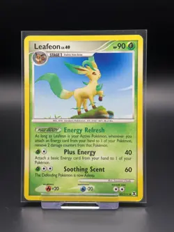 Leafeon 45/111 Rising Rivals LP Pokemon Card TCG Mid Era 2009 - Image 1