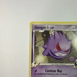 Pokemon TCG Gengar GL 40/111 Rising Rivals 2009 Un Common Non Holo Card MP - Image 5