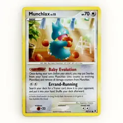 Pokemon TCG Munchlax 70/111 Rising Rivals Common 2009 NM - Image 1