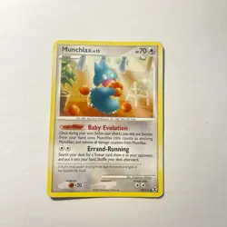Pokemon Munchlax 70/111 Rising Rivals Common Non Holo 2009 LP Pokemon Card - Image 1