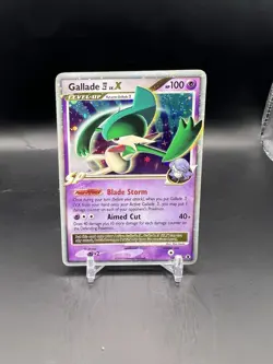 Pokemon TCG Gallade E4 LV.X #106/111 Rising Rivals Pokemon Card - Image 1