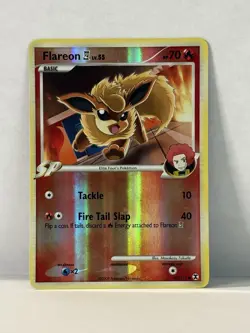 Flareon E4 (60/111) - Rising Rivals, SP Reverse Holo, 2009 Pokemon Card - Image 1