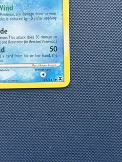 Glaceon 41/111 Uncommon Rising Rivals Pokemon TCG Card - Lightly Played - Image 4