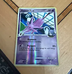 Pokemon TCG Espeon SP 18/111 Holo Rare Platinum: Rising Rivals 2009 - Image 1