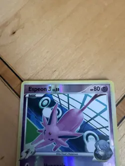 Pokemon TCG Espeon SP 18/111 Holo Rare Platinum: Rising Rivals 2009 - Image 2
