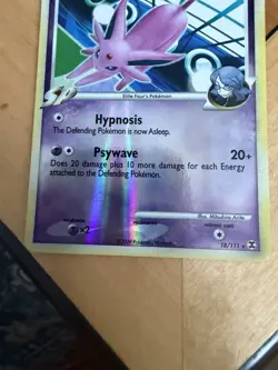 Pokemon TCG Espeon SP 18/111 Holo Rare Platinum: Rising Rivals 2009 - Image 3