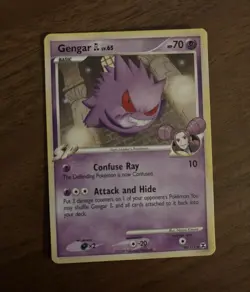 Pokemon TCG Gengar GL LV65 Rising Rivals Card 40/111 2009 - Image 1