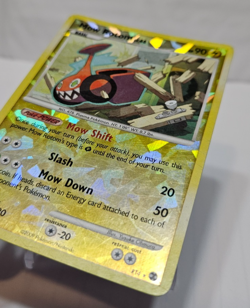 Mow Rotom RT4 Ultra Rare Cracked Ice Reverse Rising Rivals Pokemon 7412 - Image 2