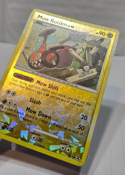 Mow Rotom RT4 Ultra Rare Cracked Ice Reverse Rising Rivals Pokemon 7412 - Image 4