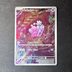 Pokemon TCG Tinkatink 216/193 Paldea Evolved Illustration Rare Holo English 2023 - Image 1