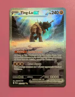 Pokemon Ting-Lu ex 263/193 Paldea Evolved Special Illustration Rare Holo NM - Image 1