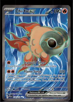 Chi-Yu ex 234/193 Ultra Rare Paldea Evolved Pokemon Holo Near Mint - Image 2