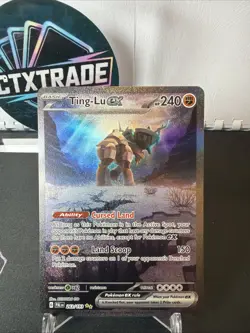 Pokemon Ting-Lu ex 263/193 Paldea Evolved Special Illustration Rare Holo NM - Image 1