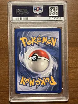 1999 POKEMON FOSSIL 1ST EDITION #52 OMANYTE PSA 10 - Image 2