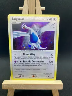 Pokemon TCG Lugia Lv.43 - 14/132 - Rare Holo - Secret Wonders LP/MP - Image 1