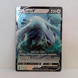Pokemon TCG Lugia V 138/195 Silver Tempest Holo Ultra Rare English - Image 1