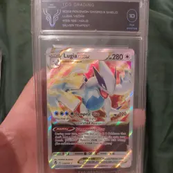 Pokemon TCG Lugia Vstar Silver Tempest 139/195 Holo Ultra Rare - Image 1