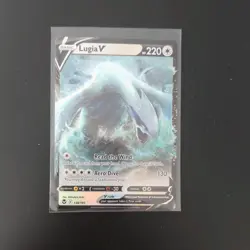 Pokemon TCG Lugia v Silver Tempest Ultra Rare Card 138/195 English Edition - Image 1