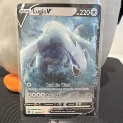 Pokemon TCG Lugia V 138/195 M SWSH12 Silver Tempest Holo Ultra Rare 2022 - Image 1