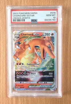CHARIZARD VSTAR 019/159 Ultra Rare Holo POKEMOM TCG PSA 10 IMMACULATE 💎 - Image 1