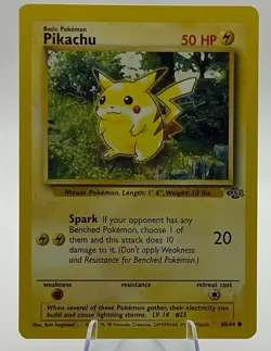 Vintage WOTC Pokemon 5 Card Lot – Base Set, Jungle, Team Rocket NM PSA contender - Image 1