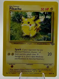 Vintage WOTC Pokemon 5 Card Lot – Base Set, Jungle, Team Rocket NM PSA contender - Image 3
