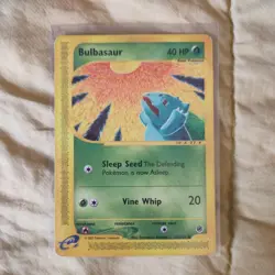 Pokemon Card Bulbasaur 95/165 Expedition Base Set WOTC Vintage Common NM 2002 - Image 1