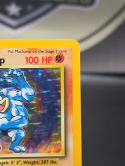 1999 Pokemon Base Set 1st Edition Machamp Holo #8/102 WOTC Vintage Rare - Image 5