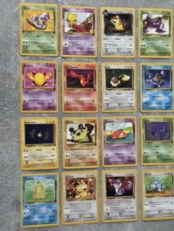 Pokemon 2000 Classic Team Rocket 24 Cards Common Set Vintage WOTC Bundle Lot - Image 2