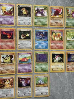 Pokemon 2000 Classic Team Rocket 24 Cards Common Set Vintage WOTC Bundle Lot - Image 3