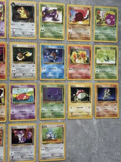 Pokemon 2000 Classic Team Rocket 24 Cards Common Set Vintage WOTC Bundle Lot - Image 4