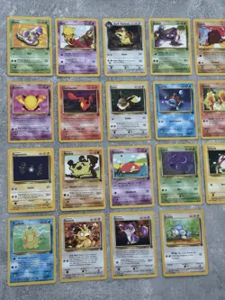 Pokemon 2000 Classic Team Rocket 24 Cards Common Set Vintage WOTC Bundle Lot - Image 5