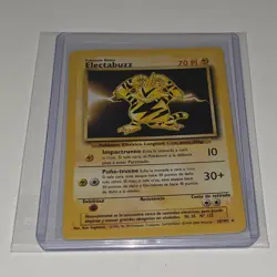 Pokemon Electabuzz 20/102 Base Set Spanish Rare Vintage TCG Card 1999-2000 WOTC - Image 2