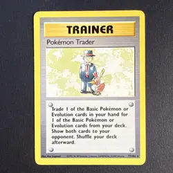 Pokemon Trader 77/102 – LP – Base Set – Rare – Vintage Pokemon Card – WOTC - Image 3