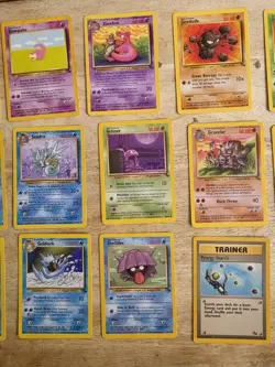Pokemon Fossil Set Lot 23 + 1 Jungle Cards LP Unlimited WOTC 1999 - Image 3