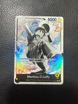 ONE PIECE TCG STARTER ST29-001 MONKEY D LUFFY LEADER ALT ART - ENGLISH - Image 1