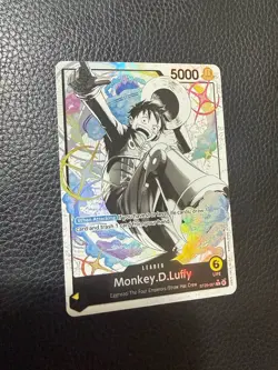 ONE PIECE TCG STARTER ST29-001 MONKEY D LUFFY LEADER ALT ART - ENGLISH - Image 2