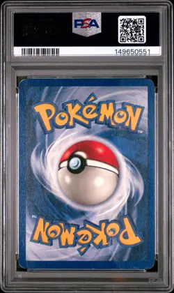 1999 POKEMON GAME SHADOWLESS #50 GASTLY PSA 1 - Image 2