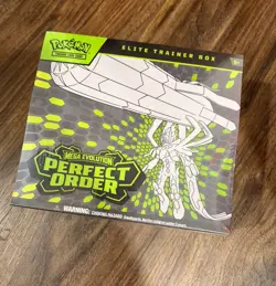 POKEMON TCG: PERFECT ORDER ETB (Elite Trainer Box) BRAND NEW FACTORY SEALED. - Image 1