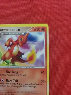 Pokemon: Charmeleon #46/132 Secret Wonders 2007 Non-holo Vintage - LP - H1 - Image 5