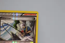 Pokemon - Fisherman - 136/162 - Uncommon - Reverse Holo - XY - BREAKthrough - LP - Image 3