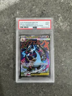 Pokemon TCG Mega Charizard X ex Ultra-Premium Collection Holo EN PSA 9 #023 - Image 1