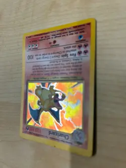 Nintendo Pokemon TCG Charizard 4/102 Base Set Shadowless Holo Englisch 1999 - Image 4