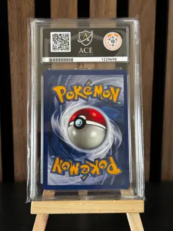 Squirtle 063/102 Base Set Regular Vintage 1999 ACE 9 LABEL, graded TCG card. - Image 2