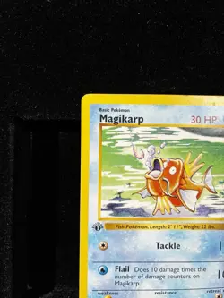 1999 Pokemon Base Set 1st Edition Shadowless Magikarp #35/102 - Image 5