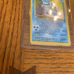 Pokemon TCG Blastoise Base Set 2 Holo Rare 2/102 1999 WOTC 100 HP Stage 2 LP - Image 4