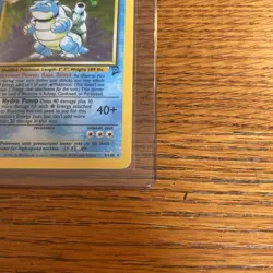 Pokemon TCG Blastoise Base Set 2 Holo Rare 2/102 1999 WOTC 100 HP Stage 2 LP - Image 5