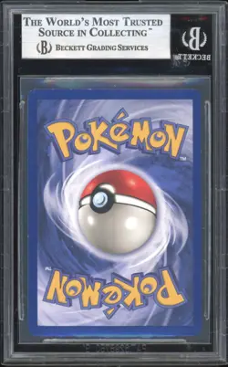 1999 Pokemon GERMAN 1st Edition Base Set Quappo Holo 13/102 BGS 9 MINT - Image 2